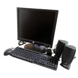 Dell Desktop Computer with Monitor, Keyboard, Mouse and Speakers Dell Desktop Computer with Monitor, Keyboard, Mouse and Speakers