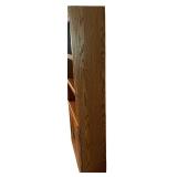 Oak Wood Bookshelf with Storage Cabinet and Shelves Oak Wood Bookshelf with Storage Cabinet and Shelves
