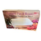 Bali Lasagna Pan and Roaster Porcelain Enamel on Steel Bali Lasagna Pan and Roaster Porcelain Enamel on Steel