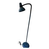 Blue Adjustable Floor Lamp with Gooseneck Arm Blue Adjustable Floor Lamp with Gooseneck Arm