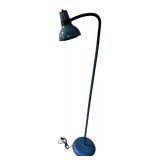 Blue Adjustable Floor Lamp with Gooseneck Arm Blue Adjustable Floor Lamp with Gooseneck Arm