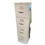 4-Drawer Vertical Metal File Cabinet 4-Drawer Vertical Metal File Cabinet