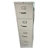 4-Drawer Vertical Metal File Cabinet 4-Drawer Vertical Metal File Cabinet