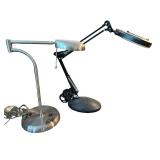 Set of 2 Adjustable Desk Lamps with Metal Bases Set of 2 Adjustable Desk Lamps with Metal Bases