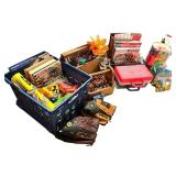Large Lot of Educational Games, Puzzles, Art Supplies and 2 Baseball Gloves Large Lot of Educational Games, Puzzles, Art Supplies and 2 Baseball Gloves