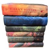 Harry Potter Hardcover Book Collection by J.K. Rowling - Set of 6 Harry Potter Hardcover Book Collection by J.K. Rowling - Set of 6