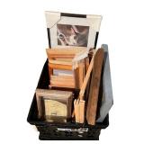 Collection of Mixed Picture Frames in Assorted Sizes and Finishes Collection of Mixed Picture Frames in Assorted Sizes and Finishes