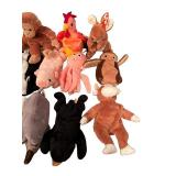Collection of 18 Ty Beanie Babies and Plush Animal Toys Collection of 18 Ty Beanie Babies and Plush Animal Toys