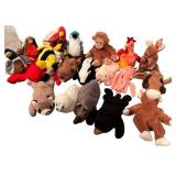 Collection of 18 Ty Beanie Babies and Plush Animal Toys Collection of 18 Ty Beanie Babies and Plush Animal Toys