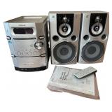 Sony CMT-HPX9 Micro HiFi Component System with Speakers and Remote Sony CMT-HPX9 Micro HiFi Component System with Speakers and Remote