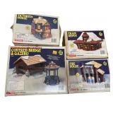 Lot of Ready to Paint Holiday Village Ceramic Kits Lot of Ready to Paint Holiday Village Ceramic Kits