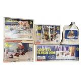 Lot of Ready to Paint Holiday Village Ceramic Kits Lot of Ready to Paint Holiday Village Ceramic Kits