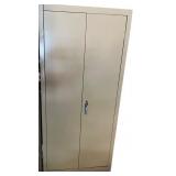 Tall Metal Storage Cabinet with 5 Adjustable Shelves Tall Metal Storage Cabinet with 5 Adjustable Shelves
