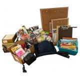 Assorted Office and Desk Supplies Collection with Clipboards, Organizers, and Accessories Assorted Office and Desk Supplies Collection with Clipboards, Organizers, and Accessories