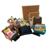 Assorted Office and Desk Supplies Collection with Clipboards, Organizers, and Accessories Assorted Office and Desk Supplies Collection with Clipboards, Organizers, and Accessories