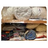 Collection of Bath Mats, Towels, and Assorted Linens Collection of Bath Mats, Towels, and Assorted Linens