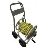 Garden Hose Reel Cart with Hose and Wheels Garden Hose Reel Cart with Hose and Wheels
