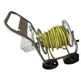 Garden Hose Reel Cart with Hose and Wheels Garden Hose Reel Cart with Hose and Wheels