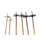 Vintage Norwegian Cross-Country Skis and Wooden Poles Set Vintage Norwegian Cross-Country Skis and Wooden Poles Set
