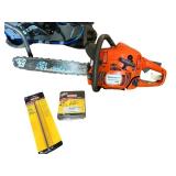 Husqvarna 445 Chainsaw with Oregon Chainsaw File and 18 inch Chain Set Husqvarna 445 Chainsaw with Oregon Chainsaw File and 18 inch Chain Set