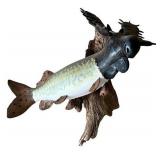 Whimsical Moose-Fish Hybrid Wall Mount Decor Whimsical Moose-Fish Hybrid Wall Mount Decor