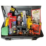 Woodworking and Hobby Tool Set with Saw Blades and Accessories in Case Woodworking and Hobby Tool Set with Saw Blades and Accessories in Case