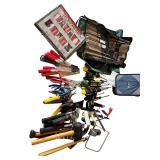 Large Assortment of Hand Tools with Screwdrivers, Pliers, Mallets, and Tool Rolls Large Assortment of Hand Tools with Screwdrivers, Pliers, Mallets, and Tool Rolls