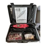 Tool Shop Electronic Rotary Tool Kit with Accessories and Case Tool Shop Electronic Rotary Tool Kit with Accessories and Case