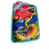 Collection of Ropes, Tow Straps, Bungee Cords and Tie Downs Collection of Ropes, Tow Straps, Bungee Cords and Tie Downs