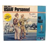 World War II USAAF Personnel 1/72 Scale Model Kit by MPC World War II USAAF Personnel 1/72 Scale Model Kit by MPC