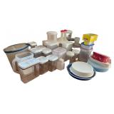 Large Collection of Food Storage Containers with Lids Large Collection of Food Storage Containers with Lids
