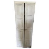 Tall Plastic Storage Cabinet with Four Shelves Tall Plastic Storage Cabinet with Four Shelves