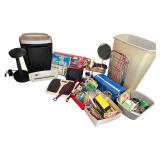 Office and Home Supply Lot with Shredder, Supplies, and Storage Bins Office and Home Supply Lot with Shredder, Supplies, and Storage Bins