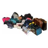 Large Collection of Luggage, Backpacks, Duffel Bags, and Purses Large Collection of Luggage, Backpacks, Duffel Bags, and Purses