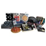 Large Collection of Baking Pans, Utensils, and Kitchen Tools Large Collection of Baking Pans, Utensils, and Kitchen Tools