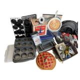 Large Collection of Baking Pans, Utensils, and Kitchen Tools Large Collection of Baking Pans, Utensils, and Kitchen Tools
