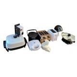 Collection of Small Kitchen Appliances Including Toaster, Griddle, Egg Cooker, and More Collection of Small Kitchen Appliances Including Toaster, Griddle, Egg Cooker, and More