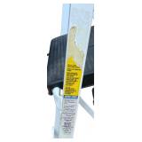 3-Step Folding Steel Step Ladder with Black Steps 3-Step Folding Steel Step Ladder with Black Steps