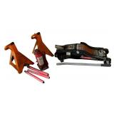 Automotive Creeper, Floor Jack, Bottle Jack and Jack Stands Set Automotive Creeper, Floor Jack, Bottle Jack and Jack Stands Set