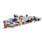 Large Collection of Assorted Coffee Mugs and Cups Large Collection of Assorted Coffee Mugs and Cups