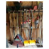 Yard Tool Collection: Rakes, Shovels, Snow Shovel, Pruners, and More Yard Tool Collection: Rakes, Shovels, Snow Shovel, Pruners, and More