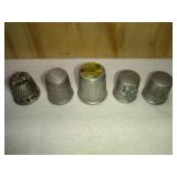 5 Best Quality Pewter Souvenir Thimbles