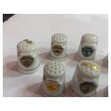 10 Souvenir State Thimbles