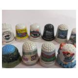 10 Souvenir State Thimbles