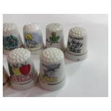 10 Souvenir State Thimbles