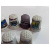 10 Souvenir State Thimbles