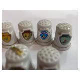 10 Souvenir State Thimbles