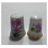 10 Misc. Flower Thimbles