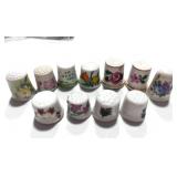 11 Misc. Flower Thimbles