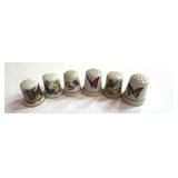 6 Butterfly Thimbles